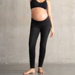 Seraphine skinny maternity under-bump jeans, black